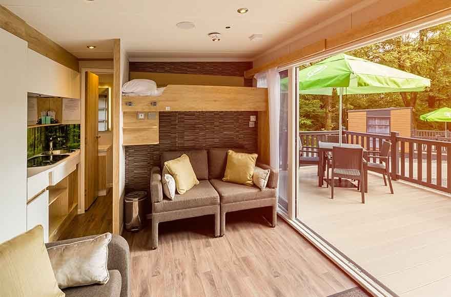 Inside our glamping pods at Coniston