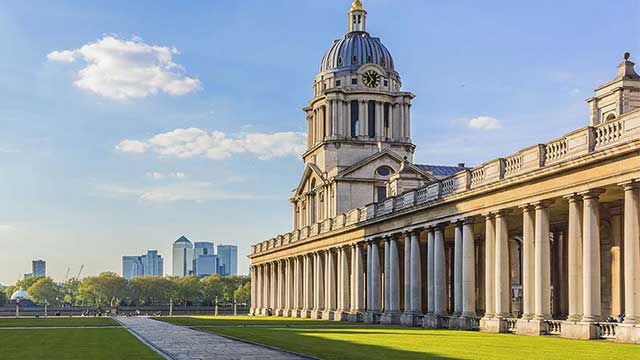 Greenwich Naval College, near Abbey Wood Club Campsite