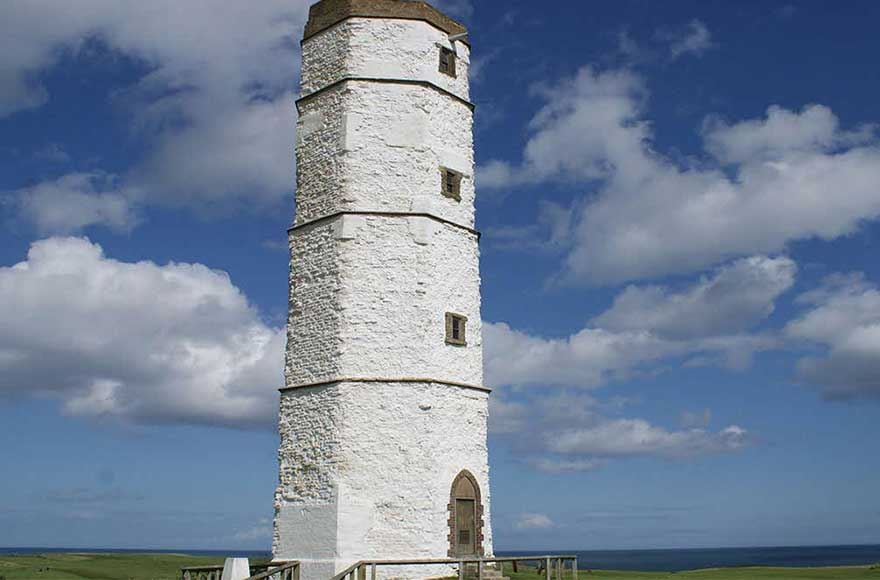 White tower at Flamborough Head