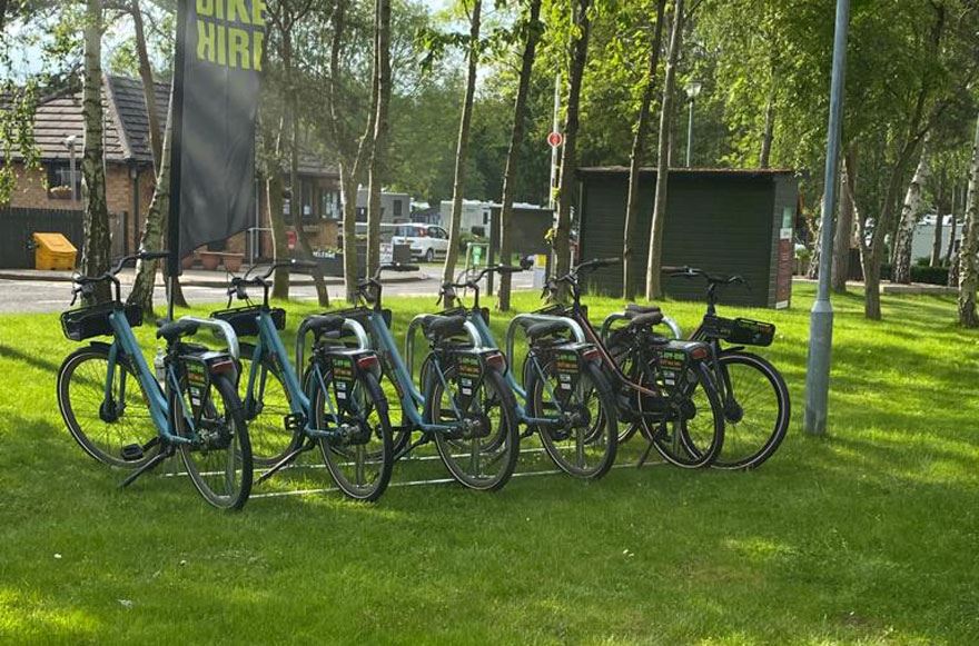 bike hire at Ferry Meadows