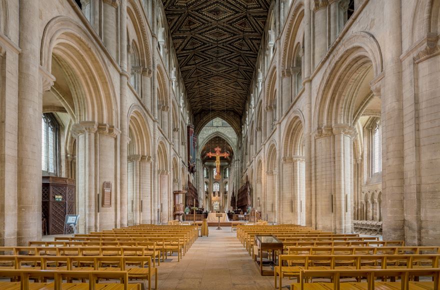 inside Ely Cathedral