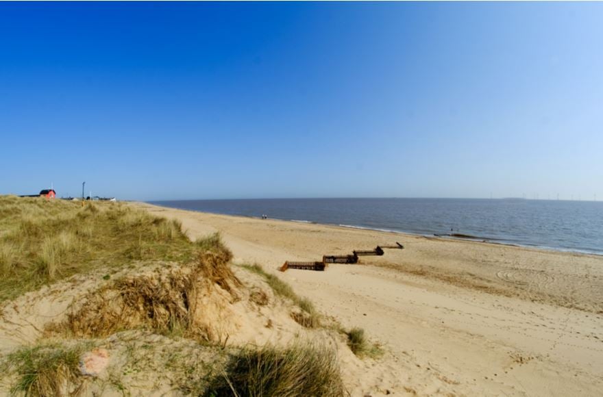 sand dunes near Great Yarmouth