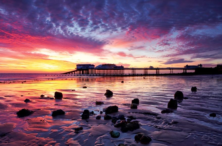 Sunset at Cromer Pier