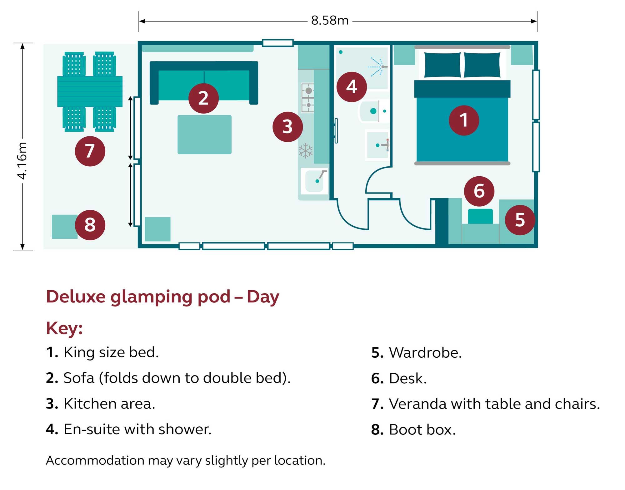 day time floor plan