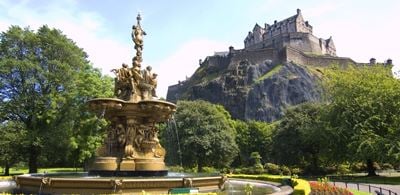 The Ross Fountain in Princes Street Gardens