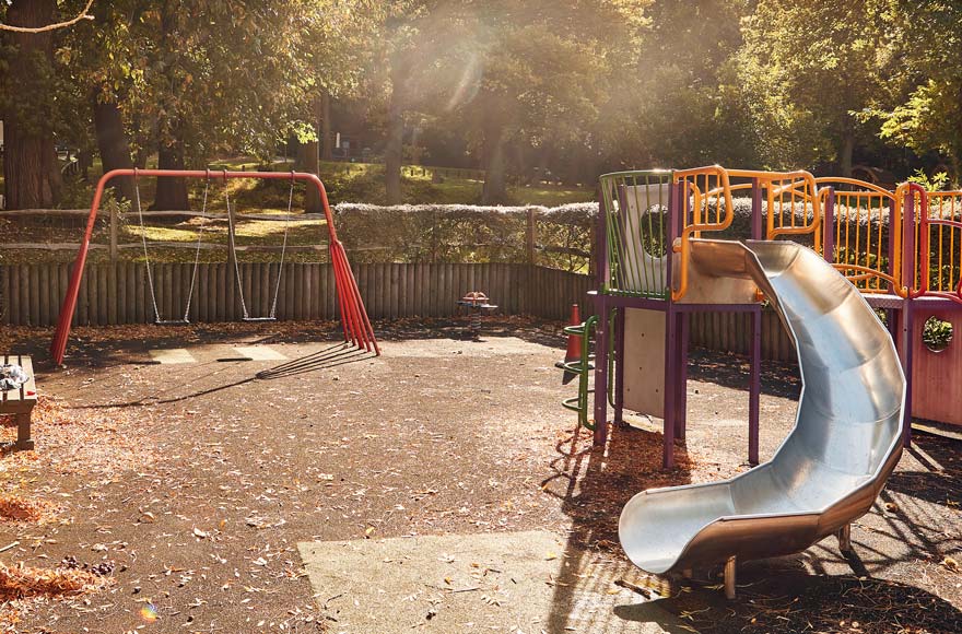 Let off steam in the playground on-site
